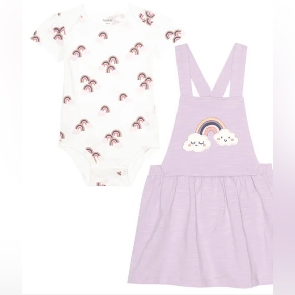 Pekkle Baby 4-piece Overall Set, size 6m - Picture 5 of 9